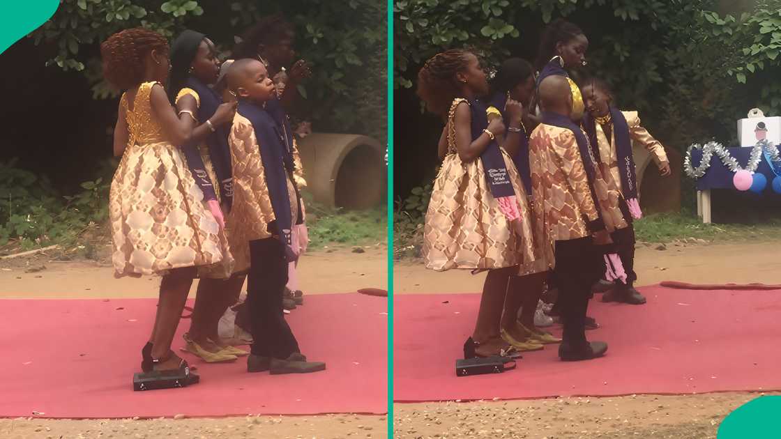 Little boy trends as he refuses to dance at graduation party, video emerges