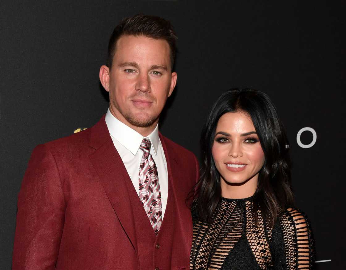 Channing Tatum and Jenna Dewan Tatum in Las Vegas, Nevada.