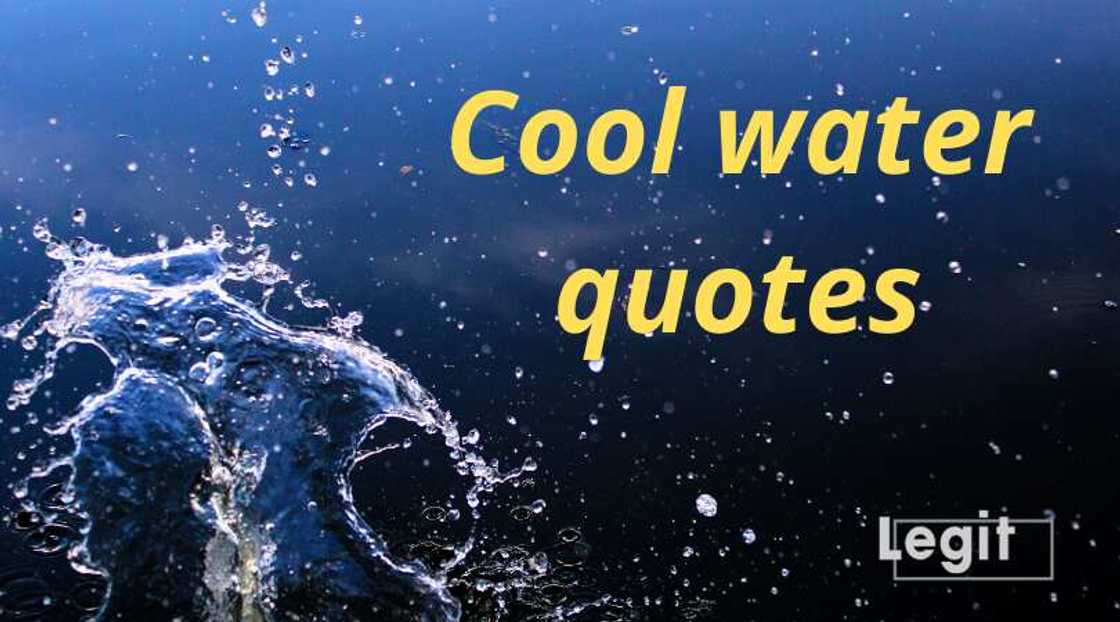 water quotes