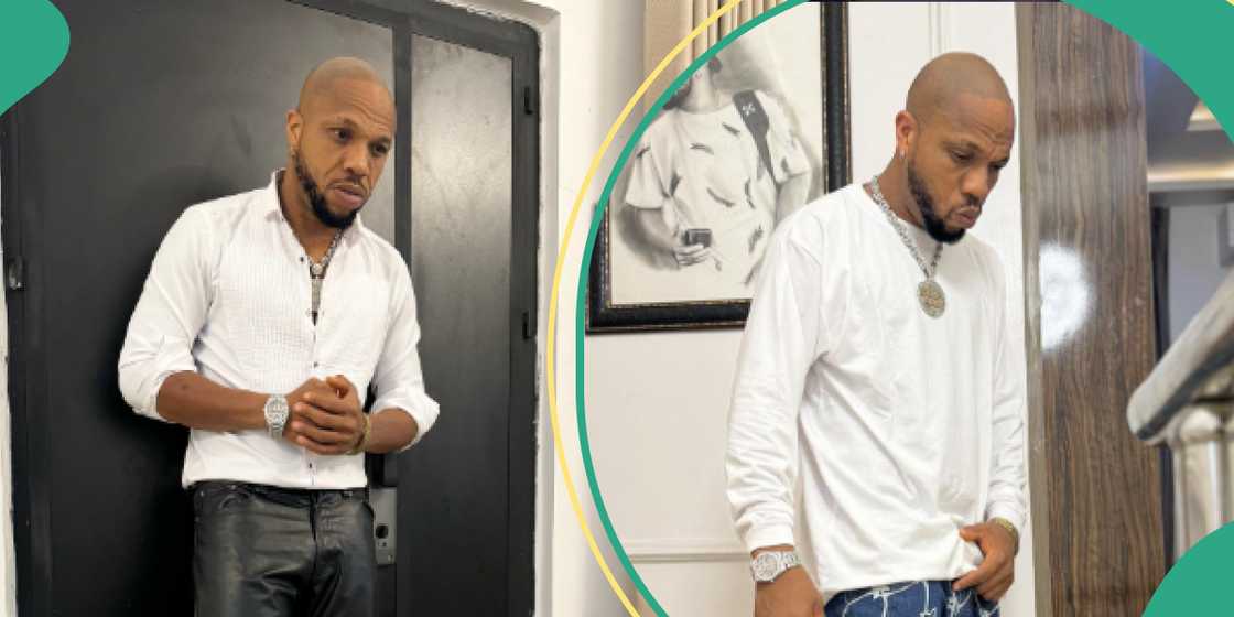 Charles Okocha called out 3 times for wearing fake designer items Charles Okocha called out 3 times for wearing fake designer items