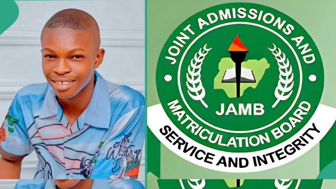 Boy who scored 350 in the 2024 JAMB. Boy who scored 350 in the 2024 JAMB.