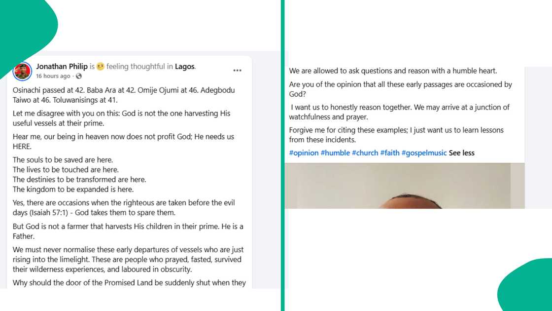 Pastor warns Christians not to normalise early deaths of rising gospel singers