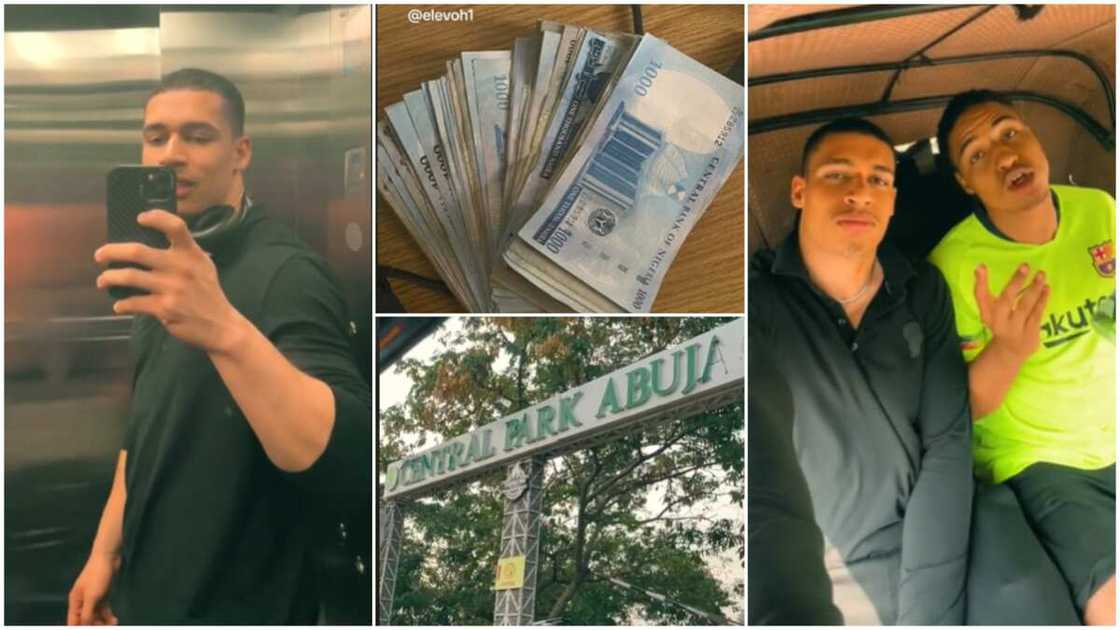 Germany to Abuja/Man with euros. Germany to Abuja/Man with euros.