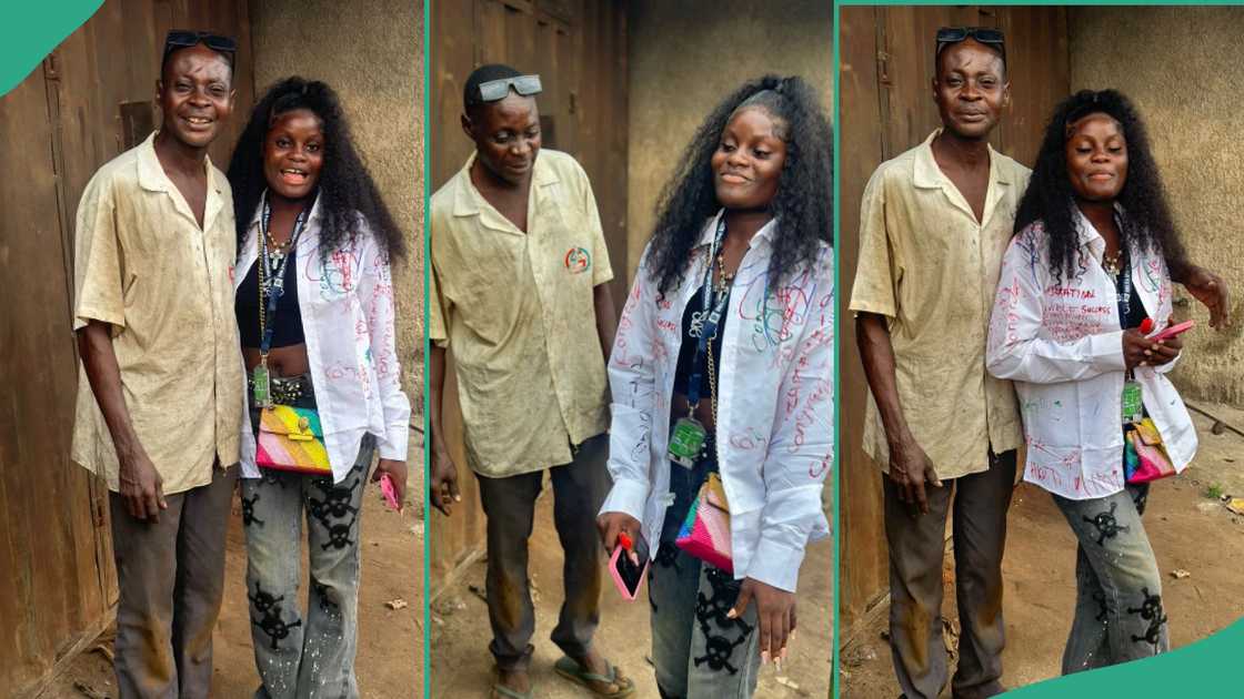 Nigerian lady graduates from school.