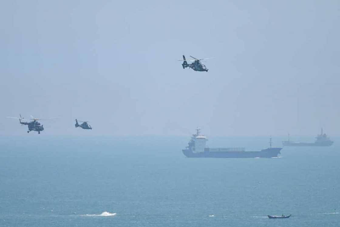 China's drills are taking place along some of the world's busiest waterways China's drills are taking place along some of the world's busiest waterways