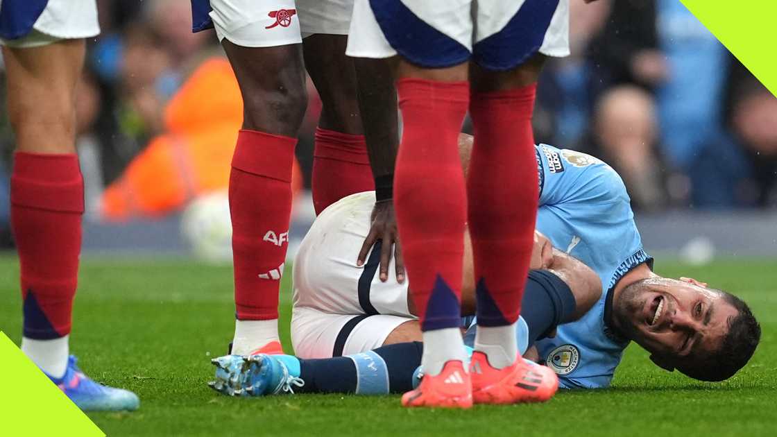 Big blow for Man City as Rodri is ruled out for rest of season with ACL injury