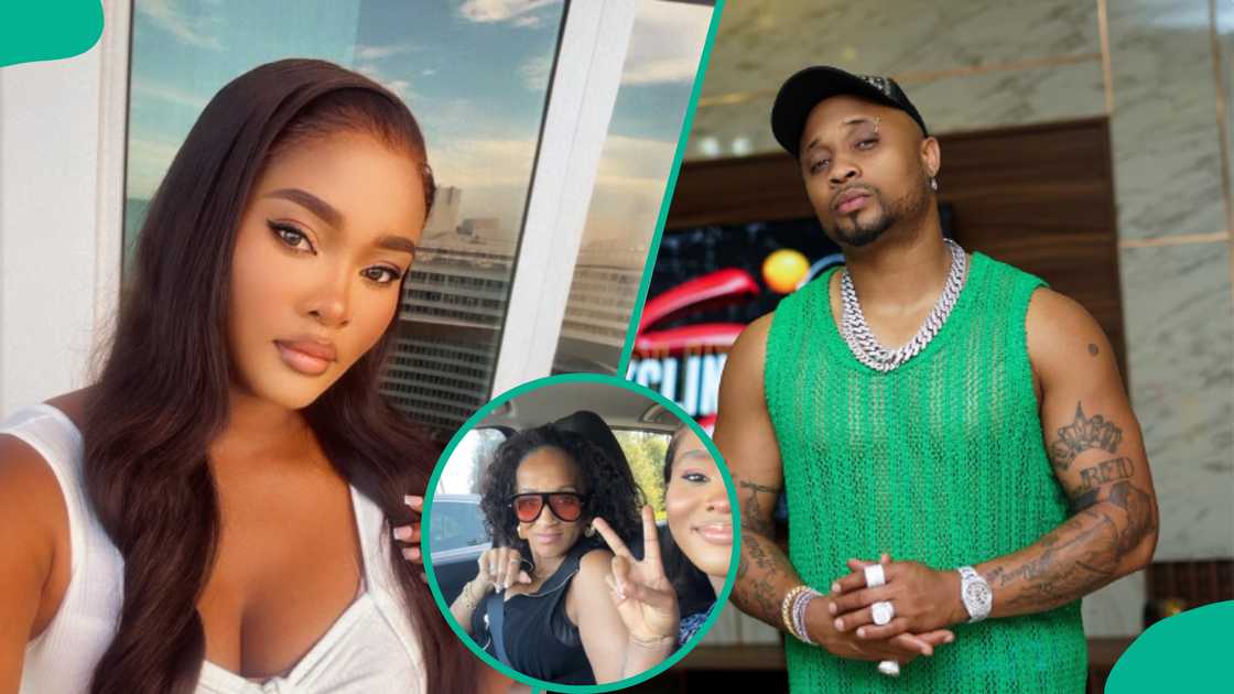 Rapper BRed's wife celebrates her mother in law. Rapper BRed's wife celebrates her mother in law.