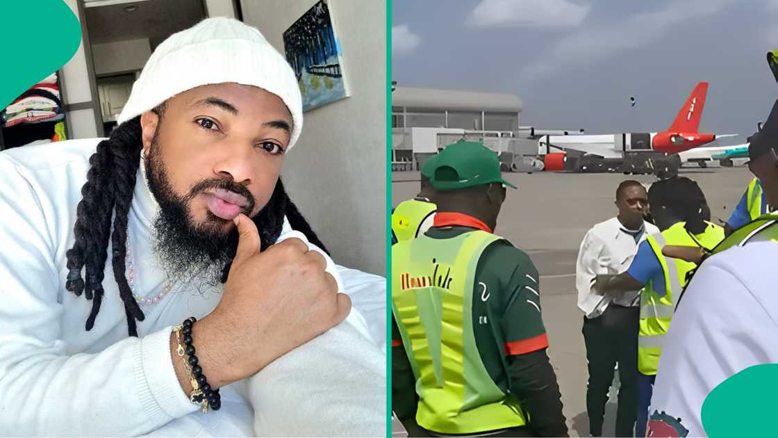 US-based man offers advice to viral Ibom Air passenger after incident US-based man offers advice to viral Ibom Air passenger after incident