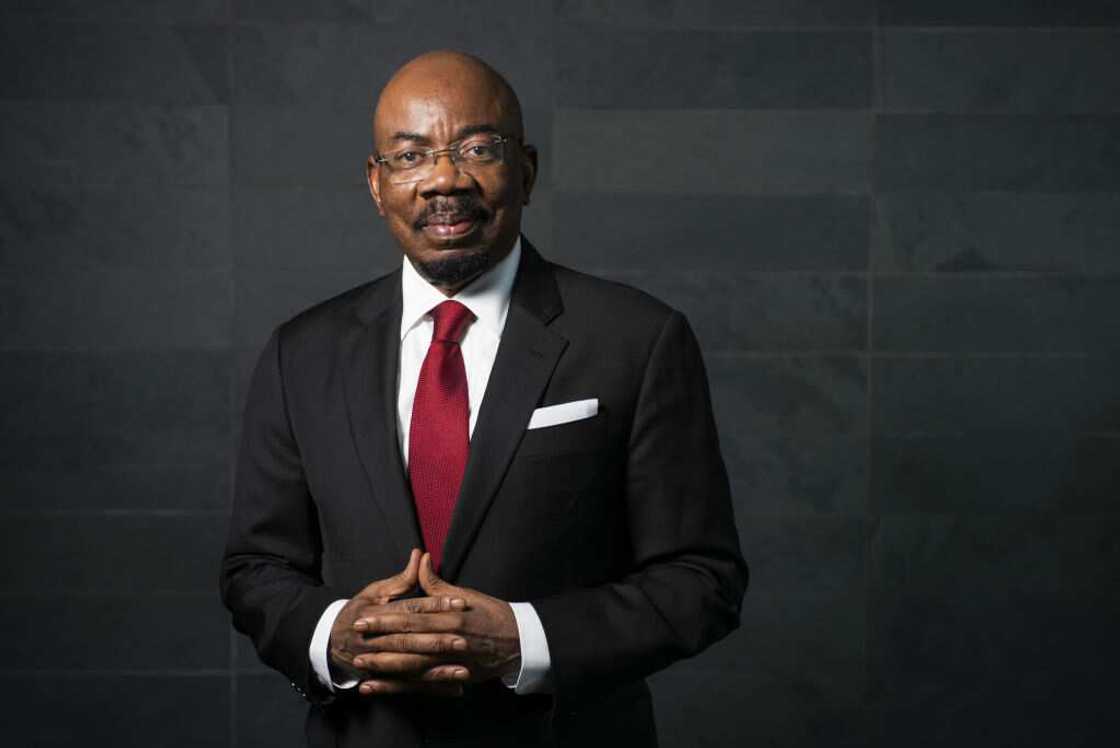 Jim Ovia Zenith Bank chairman Jim Ovia Zenith Bank chairman