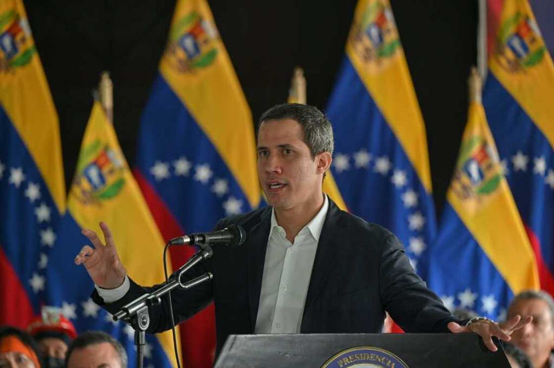 Venezuelan opposition leader Juan Guaido Venezuelan opposition leader Juan Guaido