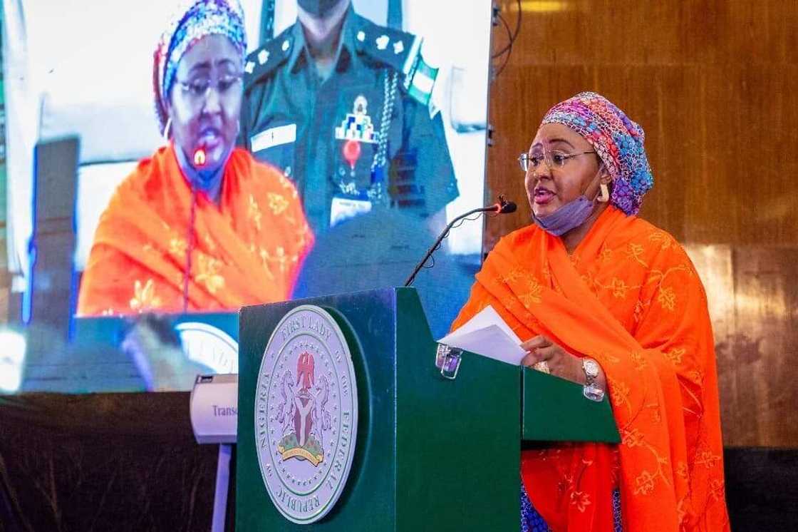 Breaking: Aisha Buhari directs staff to go on indefinite leave