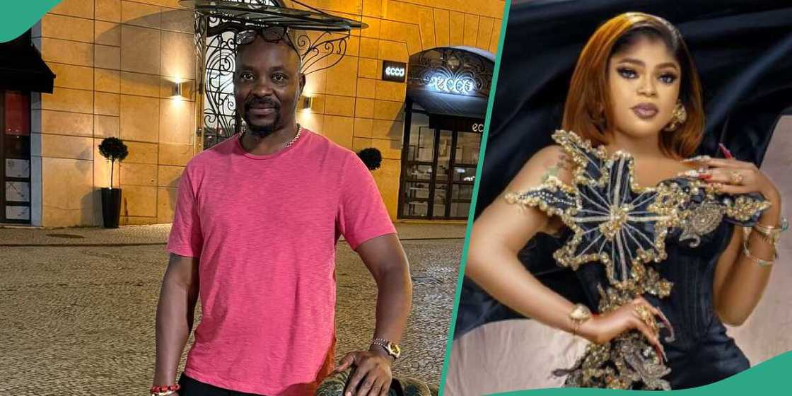 Isaac Fayose mocks Bobrisky. Isaac Fayose mocks Bobrisky.