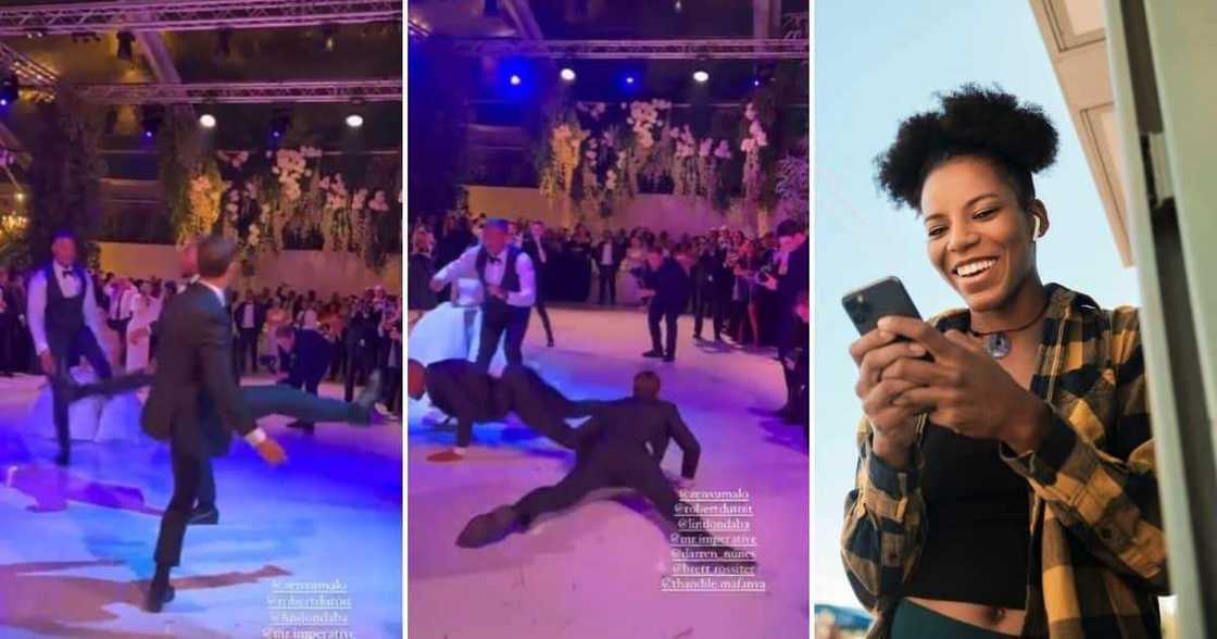 Man, Energetic Dance, Former Miss SA, Tamaryn Green, Wedding Man, Energetic Dance, Former Miss SA, Tamaryn Green, Wedding