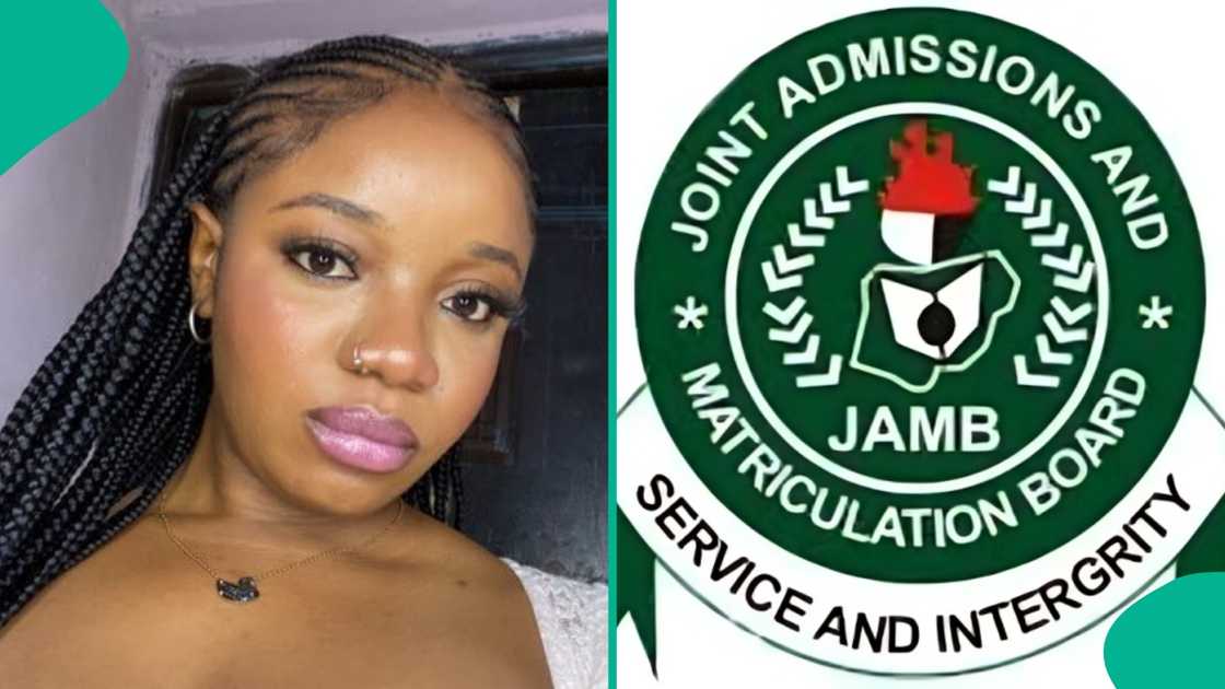 A Nigerian lady has shared her first experience with UTME and JAMB and father's reaction