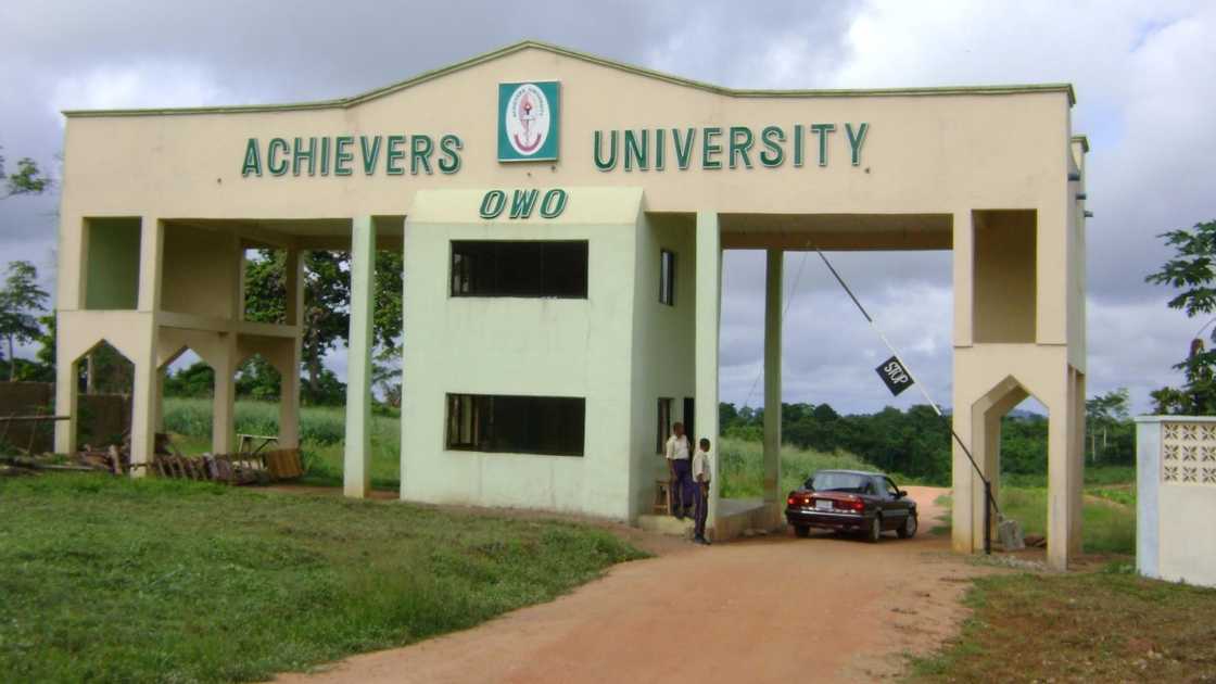The Achievers University entrance The Achievers University entrance
