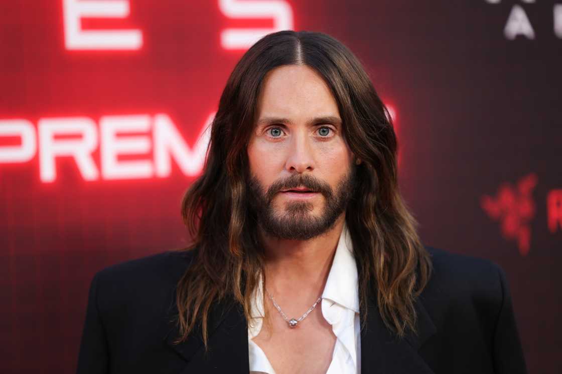 Jared Leto arrives at the premiere of Disney's "Tron: Ares" at TCL Chinese Theatre in Hollywood Jared Leto arrives at the premiere of Disney's "Tron: Ares" at TCL Chinese Theatre in Hollywood