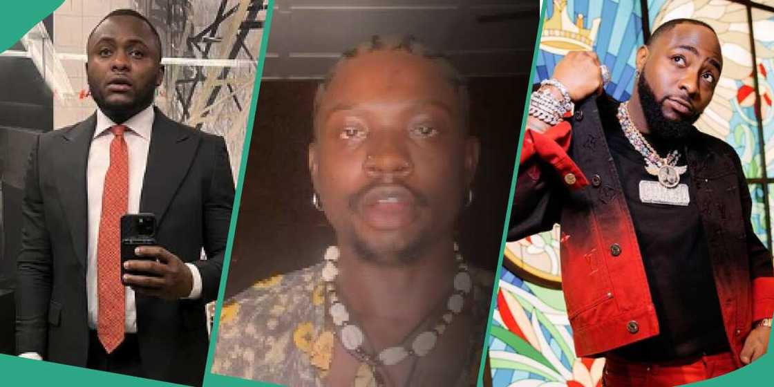 VeryDarkMan accuses Ubi Franklin of using Davido to extort money. VeryDarkMan accuses Ubi Franklin of using Davido to extort money.
