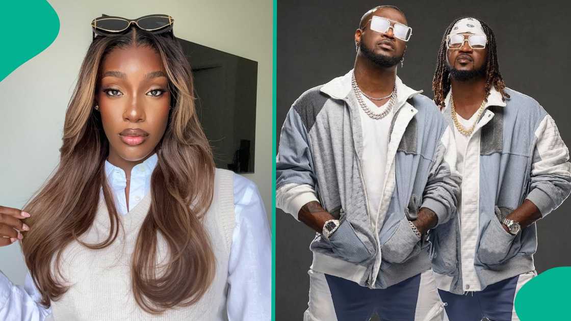 Ivy Ifeoma shares video amid Psquare's feud Ivy Ifeoma shares video amid Psquare's feud