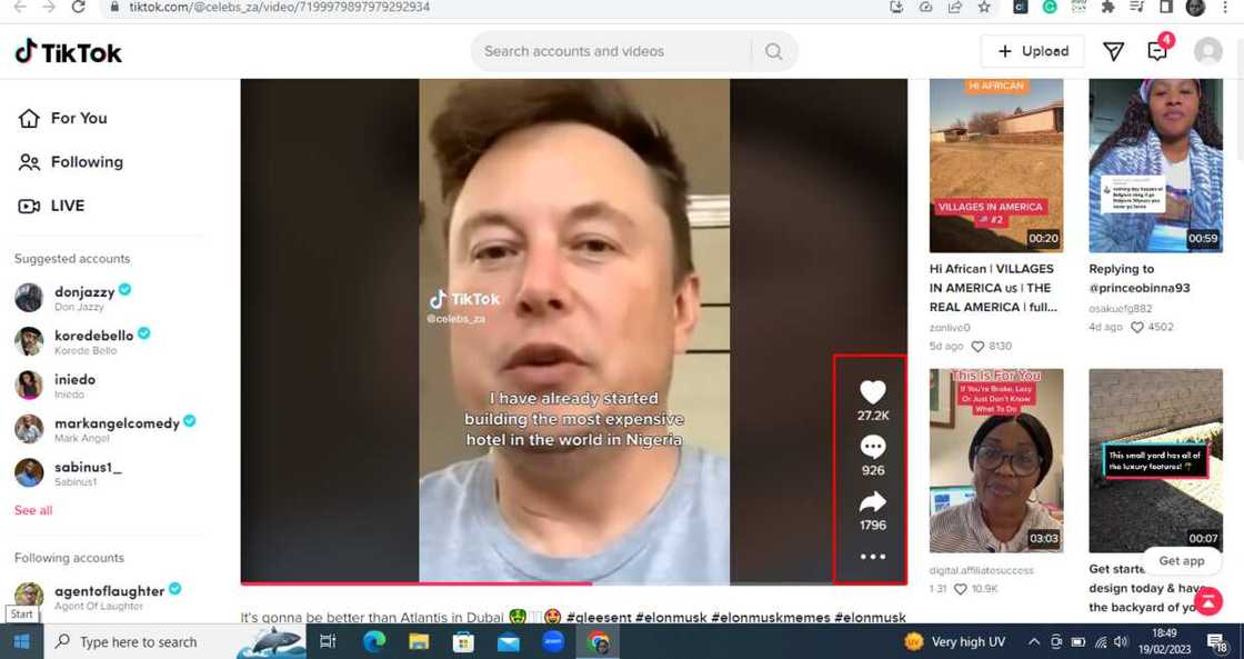 Fake Elon Musk video/Building hotel Fake Elon Musk video/Building hotel