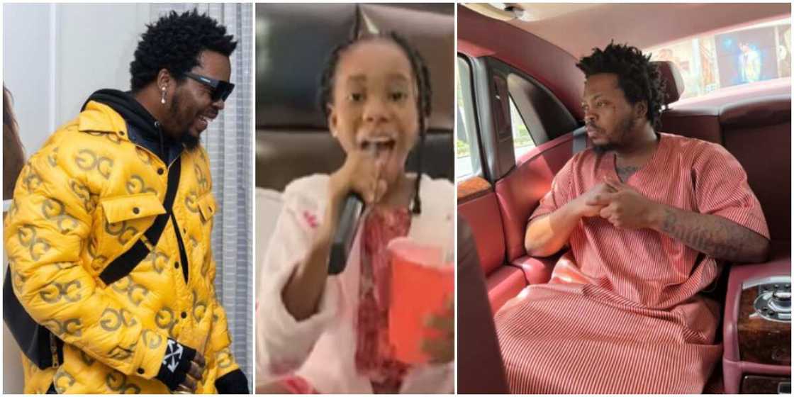 Olamide's fan. Olamide's fan.