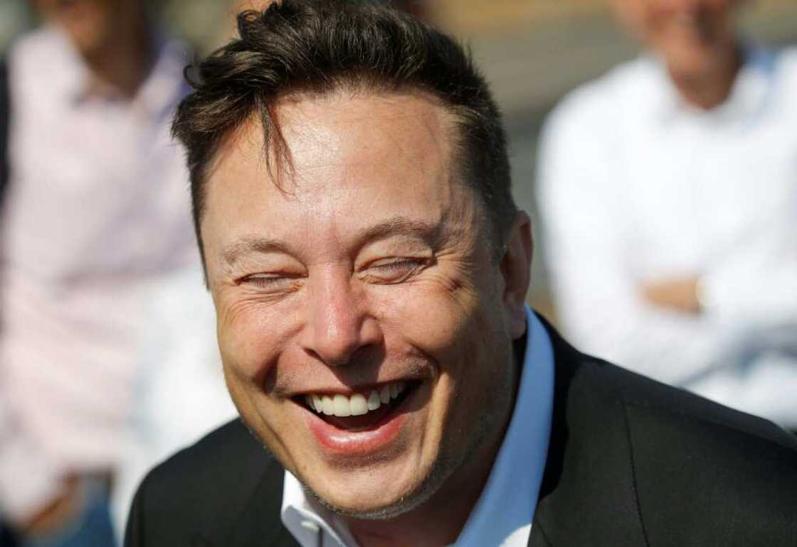 Elon Musk, pictured at the construction for a Berlin Tesla factory in September 2020, is famously prickly about criticism of the luxury car company