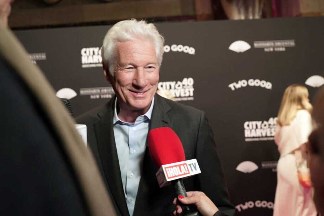 Richard Tiffany Gere in attendance during a presentation Richard Tiffany Gere in attendance during a presentation