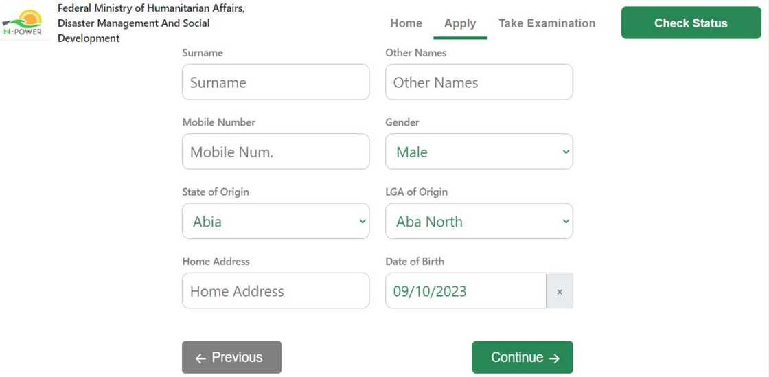 NPower recruitment process and requirements