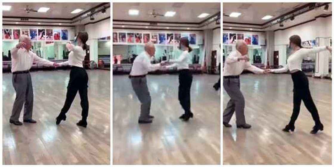 Liya Kazbekova takes to the dance floor with Tom, displaying nice ballroom dance in a cute video Liya Kazbekova takes to the dance floor with Tom, displaying nice ballroom dance in a cute video