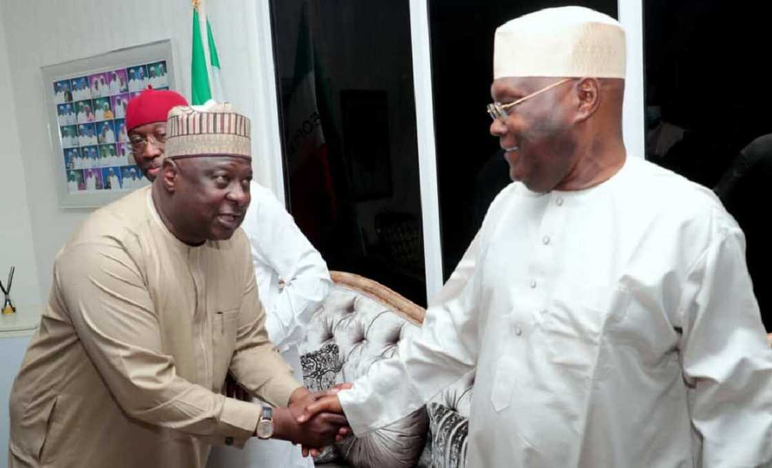 Atiku da yan takarar PDP