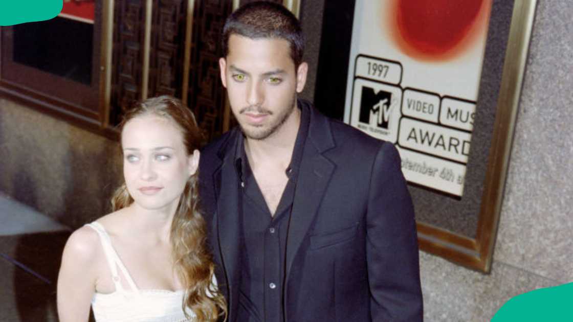 Fiona Apple and David Blaine attend the MTV Video Music Awards at Radio City Music Hall Fiona Apple and David Blaine attend the MTV Video Music Awards at Radio City Music Hall