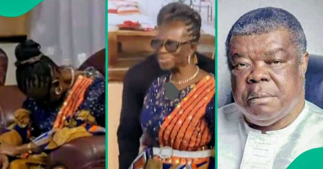 Man pays condolence visit to the family of late Uma Ukpai. Man pays condolence visit to the family of late Uma Ukpai.