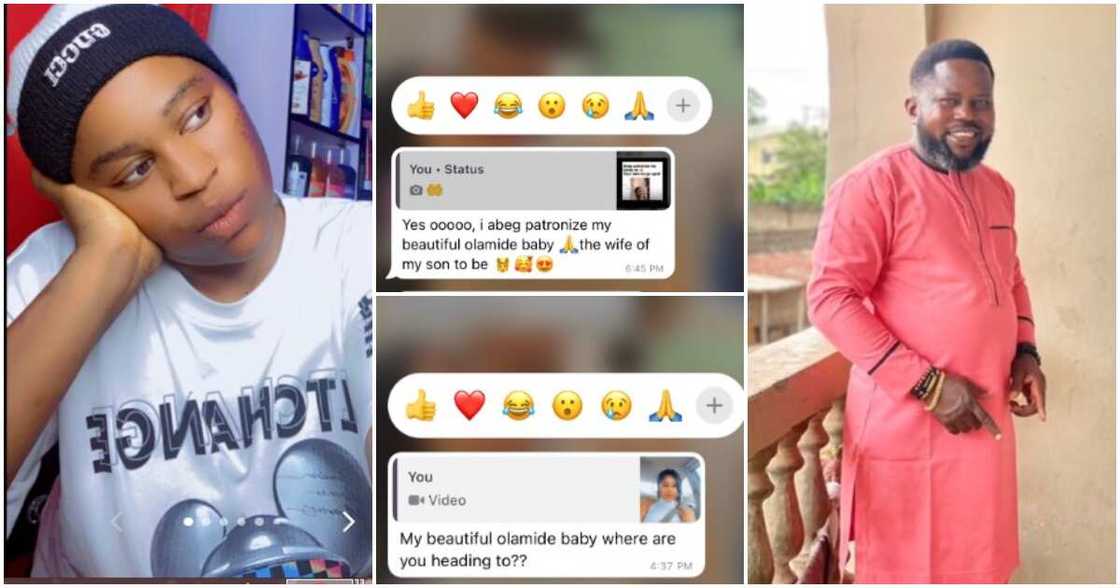 WhatsApp, boyfriend's dad, Nigerian lady