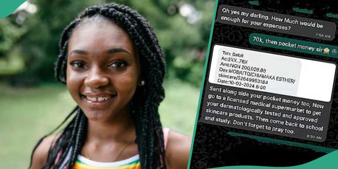 Nigerian girl's chat with dad trends Nigerian girl's chat with dad trends