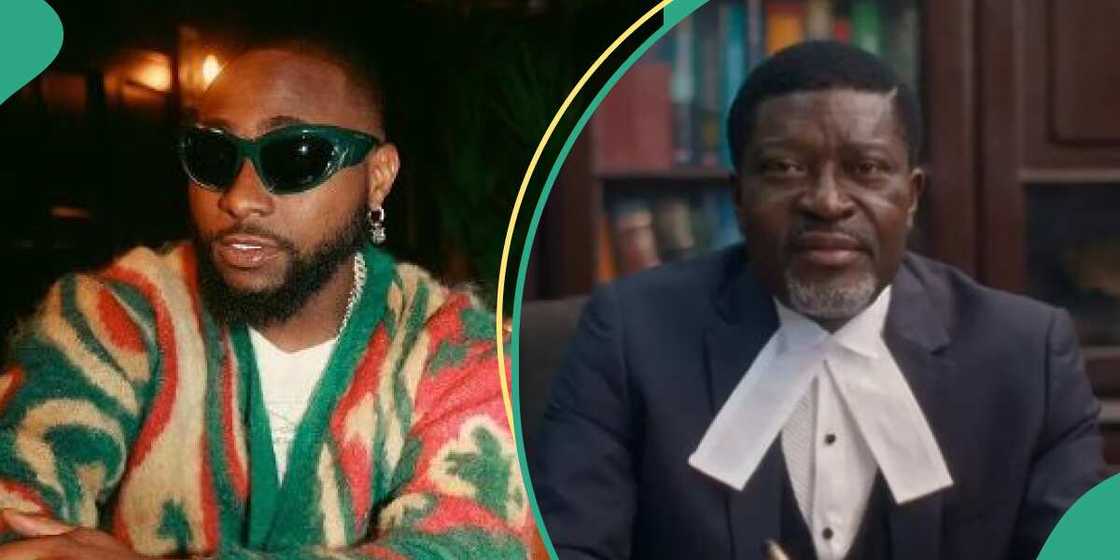 Singer Davido and actor KOK Singer Davido and actor KOK