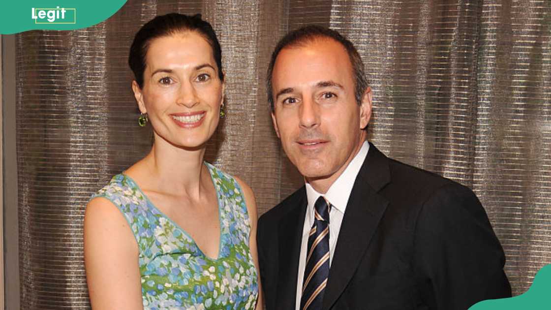 Annette Roque and Matt Lauer at Roger Vivier Annette Roque and Matt Lauer at Roger Vivier