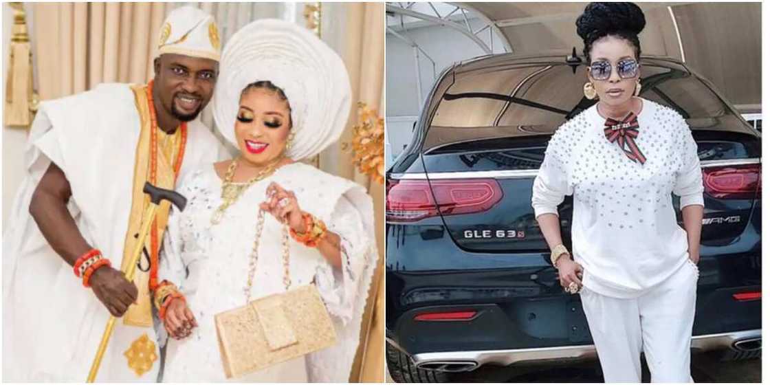 Lizzy Anjorin and her husband Lizzy Anjorin and her husband