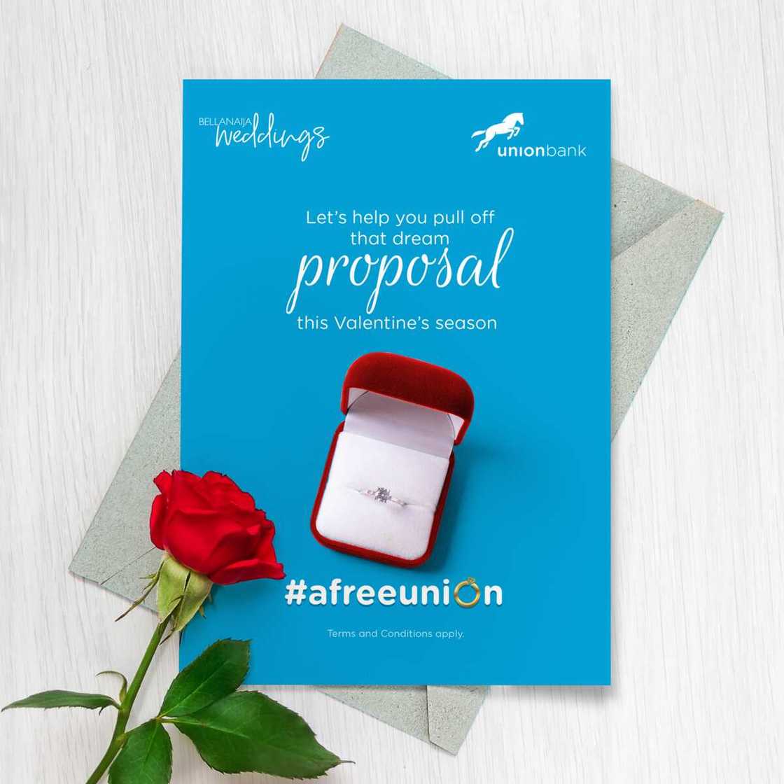 Love is in the Air! #AFreeUnion courtesy Union Bank and BellaNaija Weddings