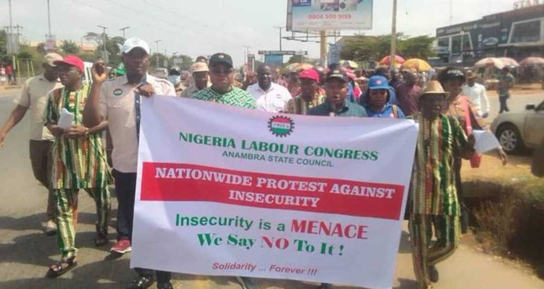 Wasu masu zanga zanga a Najeriya