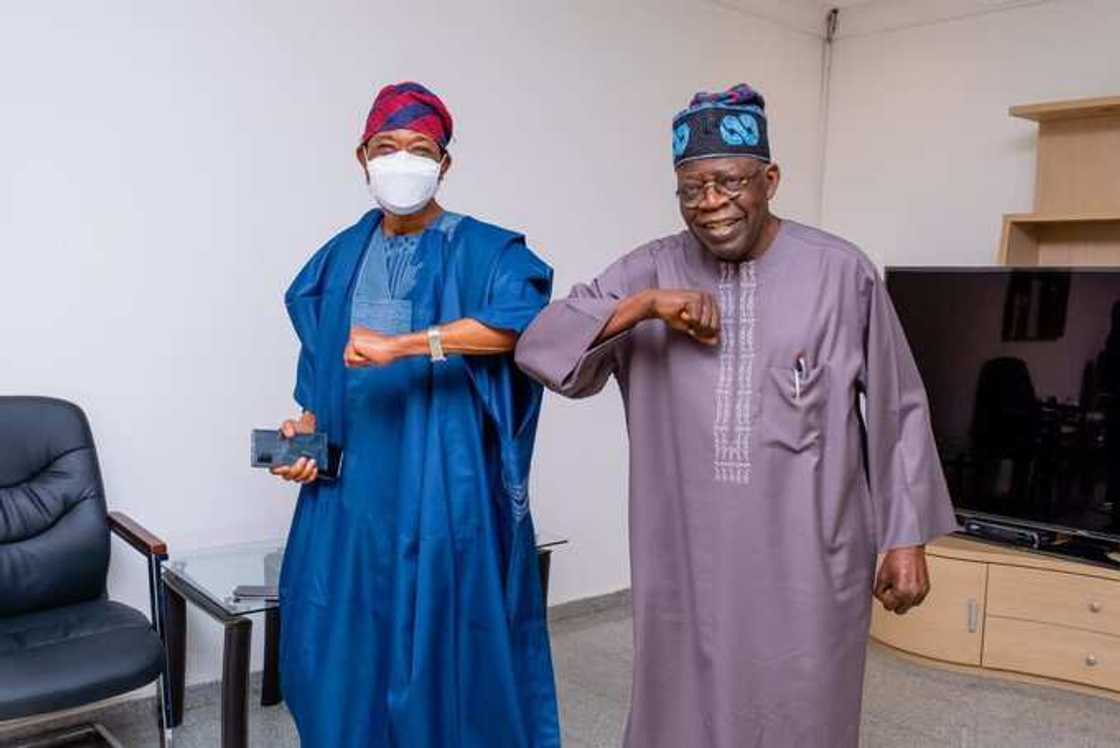 Tinubu and Aregbesola Tinubu and Aregbesola