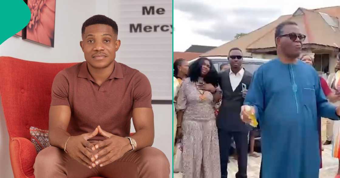 Jerry Eze blesses a widow in Ondo. Jerry Eze blesses a widow in Ondo.