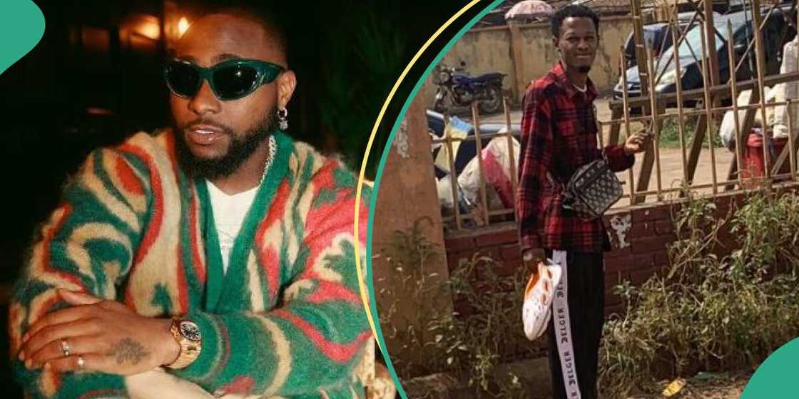 Nigerian singer Davido and Taraba state fan Nigerian singer Davido and Taraba state fan