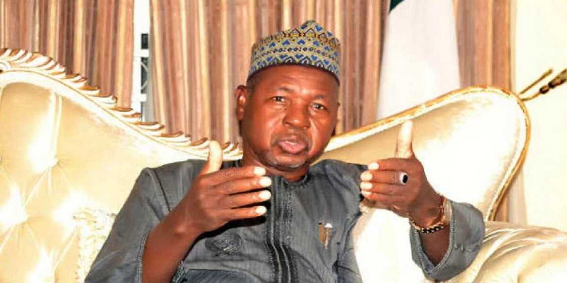 Governor Masar speaking in Katsina