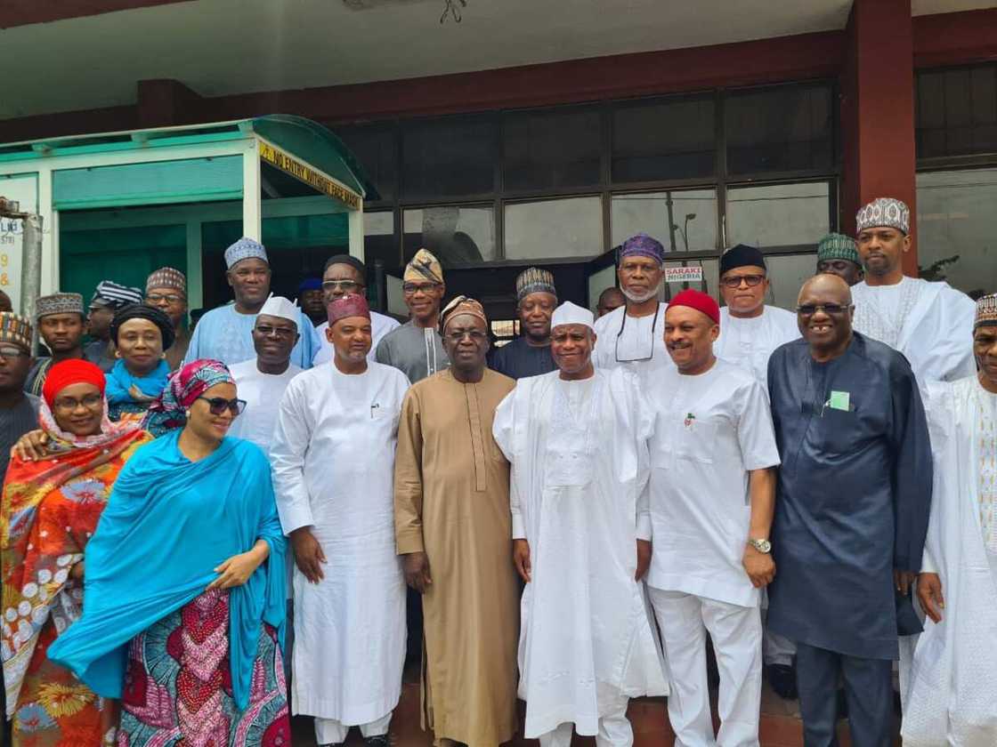 Tambuwal Meets PDP NWC Members