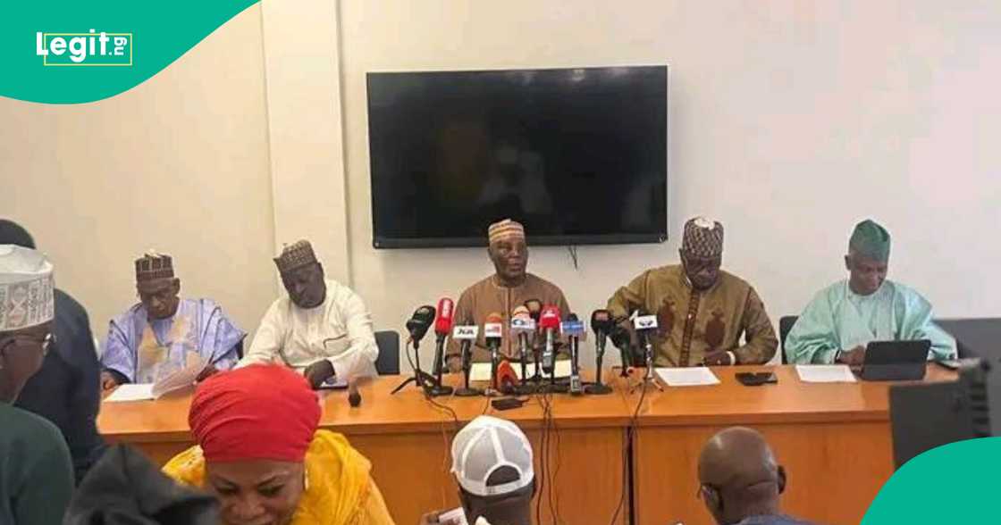 El-Rufa'i tare da manyan 'yan adawa a Najeriya El-Rufa'i tare da manyan 'yan adawa a Najeriya