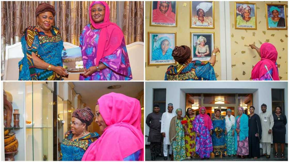 Covid-19: Aisha Buhari ta jinjinawa matan tsoffin shugabannin kasa a kan gudumawa Covid-19: Aisha Buhari ta jinjinawa matan tsoffin shugabannin kasa a kan gudumawa