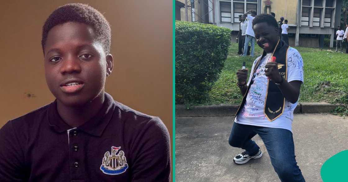 Former OAU student who left at 300 level to start afresh in UNILAG graduates.