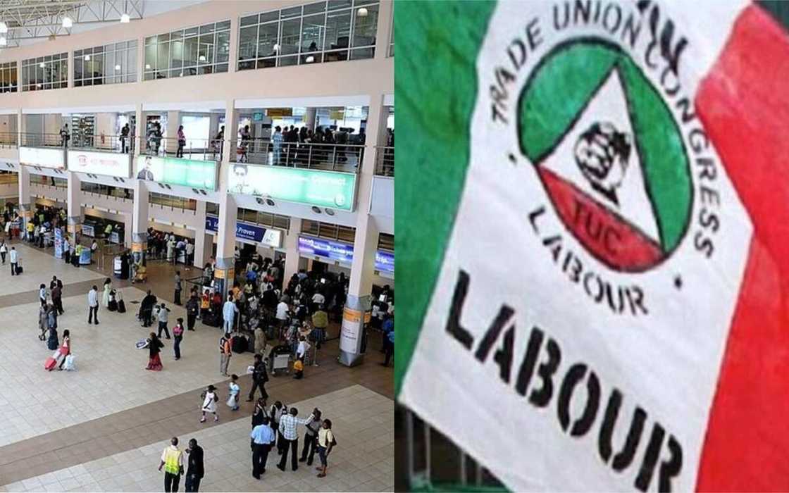 Da duminsa: Za a rufe tasoshin jiragen sama ranar Monday, za su shiga yajin aiki Da duminsa: Za a rufe tasoshin jiragen sama ranar Monday, za su shiga yajin aiki