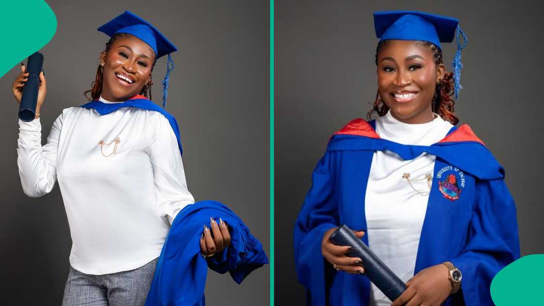 Joy as UNICAL first female SUG president bags first cass degree in style
