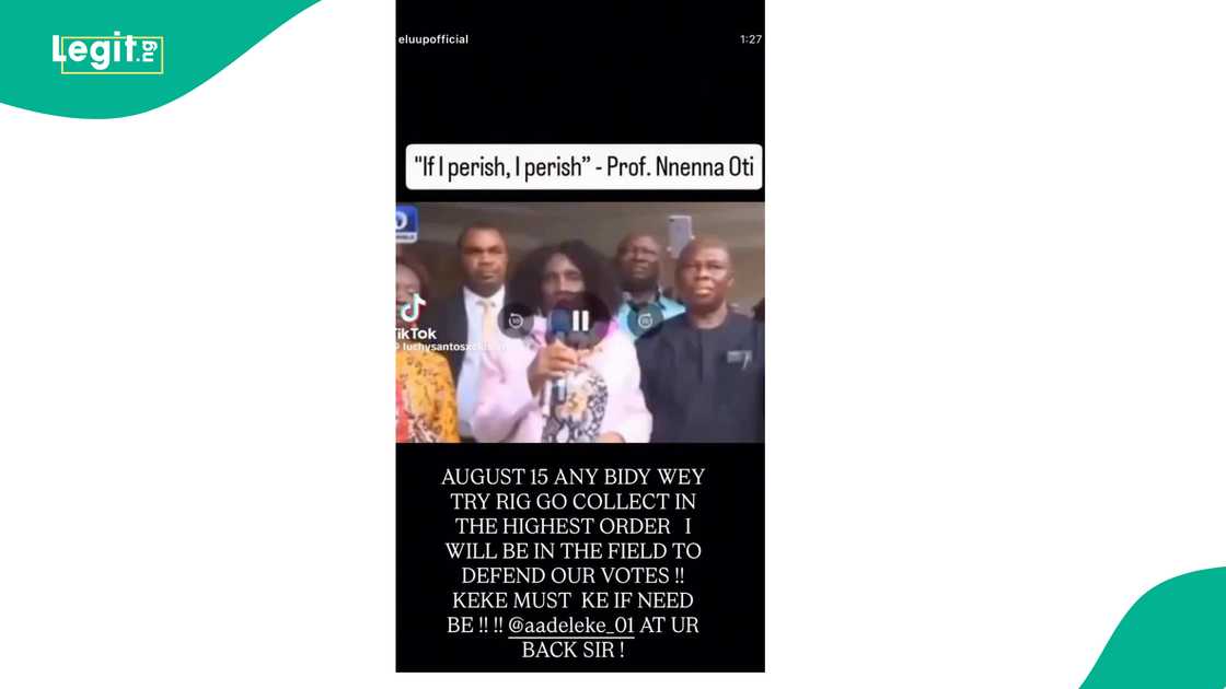 Davido vows to defend his uncle Ademola Adeleke's vote during Osun election.