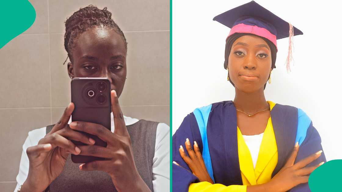 Young lady who wrote JAMB at 14, got admission into OOU at 15 and finished as best student at 18 goes viral